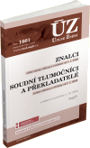 Levně ÚZ 1661 / Znalci, soudní tlumočníci a soudní překladatelé