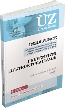 Obrázek produktu: ÚZ 1663 / Insolvence, Preventivní restrukturalizace