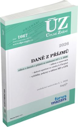 Obrázek produktu: ÚZ 1667 / Daně z příjmů, 2026