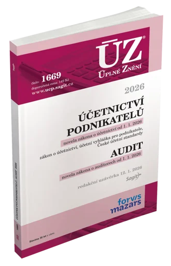 Obrázek produktu: ÚZ 1669 / Účetnictví podnikatelů, Audit, 2026