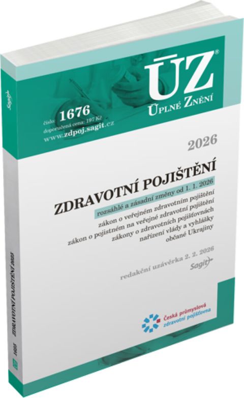 Obrázek produktu: ÚZ 1676 / Zdravotní pojištění, 2026