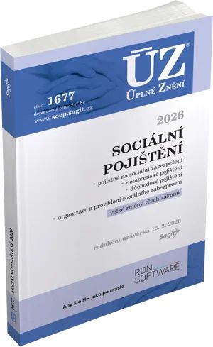 ÚZ 1677 / Sociální pojištění, 2026