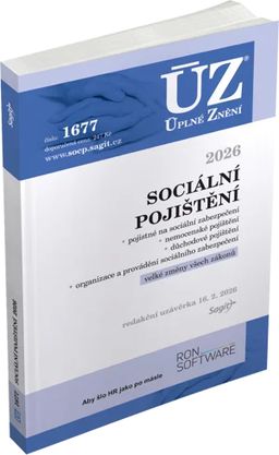 Obrázek produktu: ÚZ 1677 / Sociální pojištění, 2026