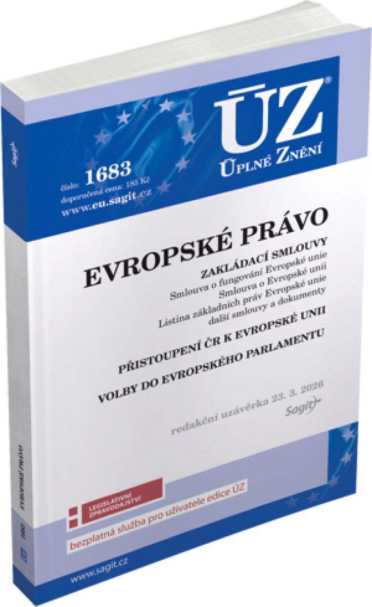 ÚZ 1683 / Evropské právo