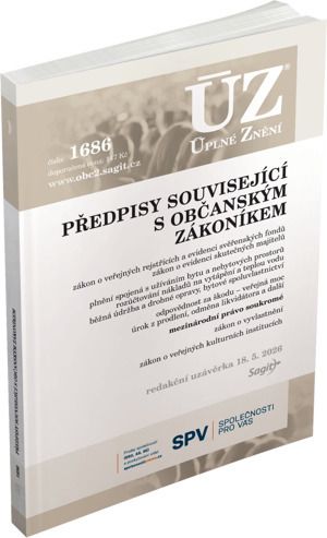 ÚZ 1686 / Předpisy související s občanským zákoníkem