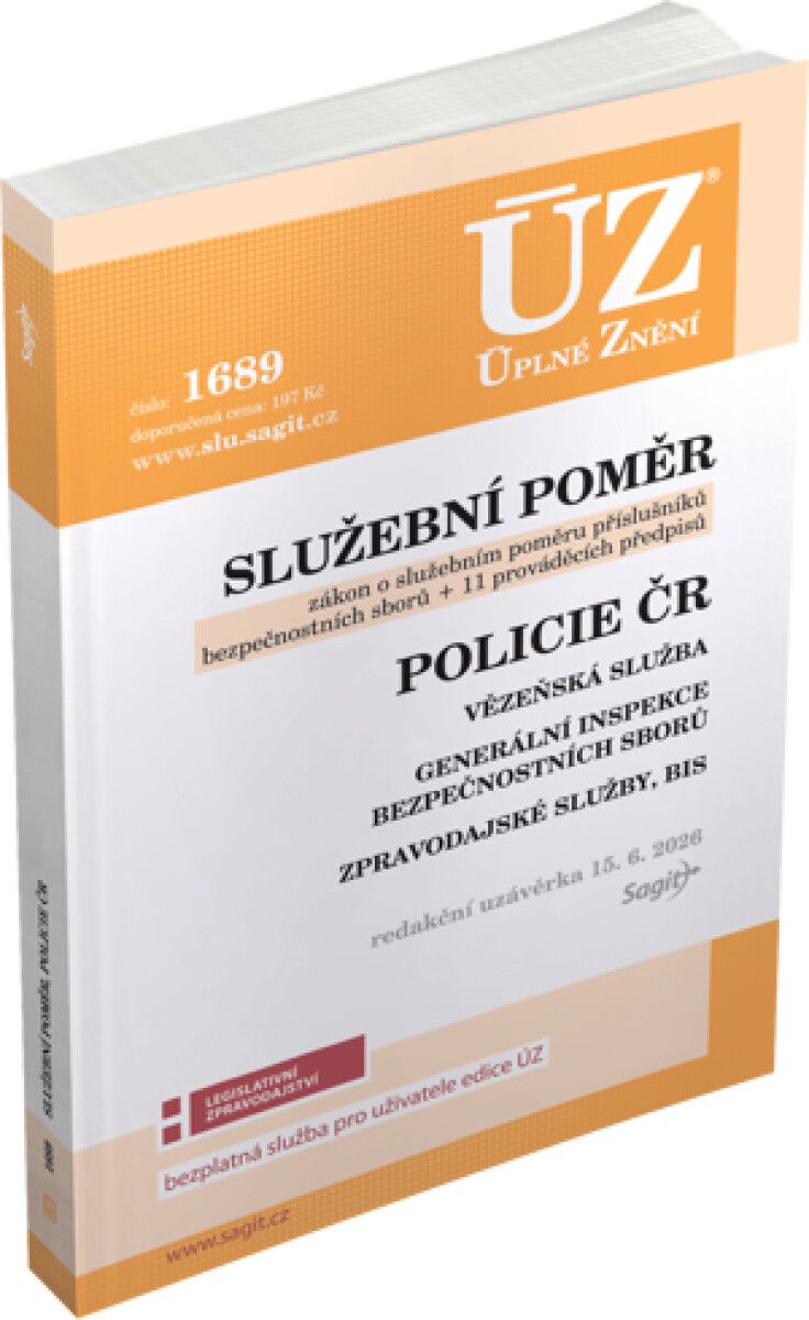ÚZ 1689 / Služební peměr, Policie