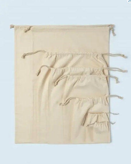 Obrázek produktu: Vak bavlněný se šňůrou, 140g/m2, 40 x 50cm, přírodní (Natural)