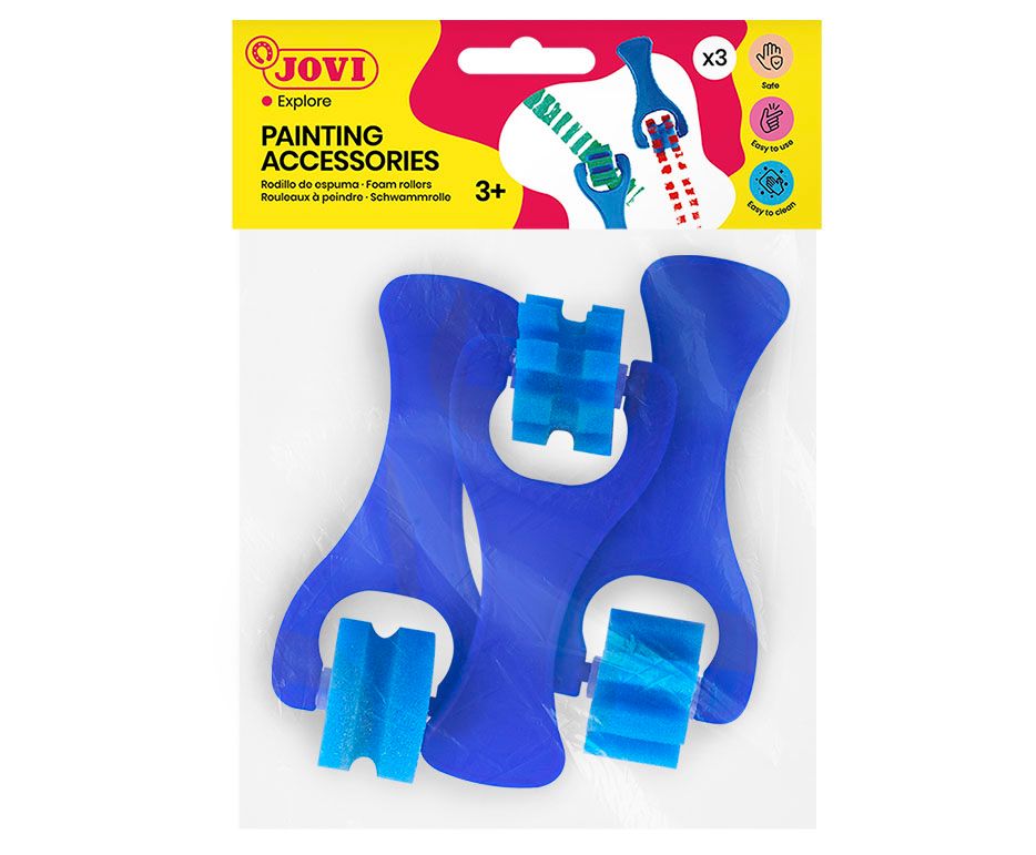 Váleček Jovi - pěnový, úzký, motiv vlnky - 3 druhy