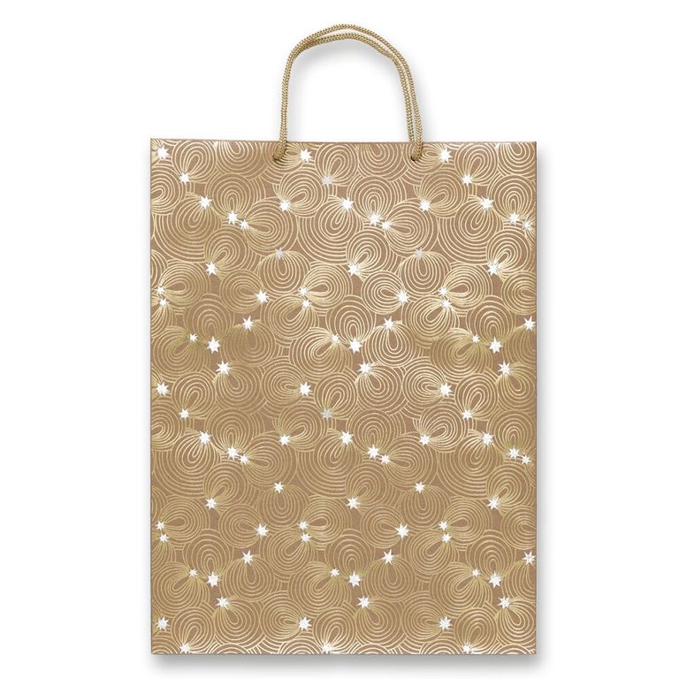 Vánoční dárková taška Stampa a Caldo Sparks 20,5 × 26 × 11,5 cm