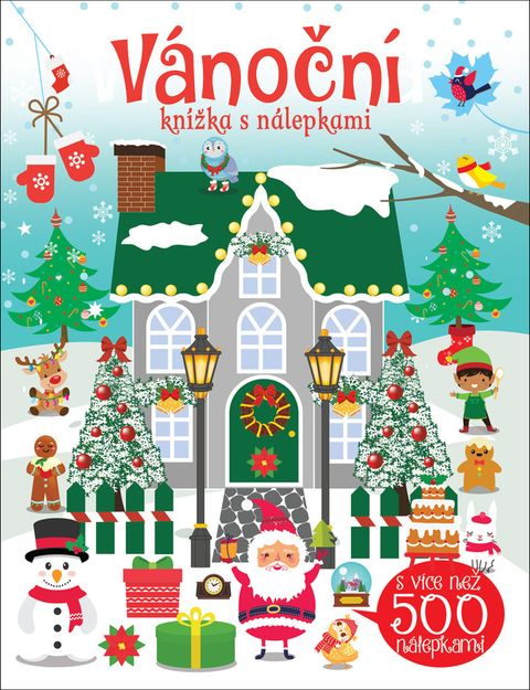 Obrázek produktu: Vánoční knížka s nálepkami