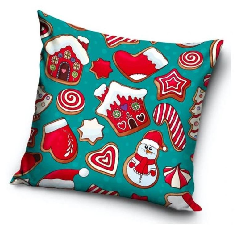 TipTrade s.r.o. Vánoční povlak na polštářek Perníčková Show