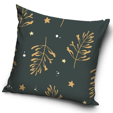 Obrázek produktu: Vánoční polštářek - Šedé Kouzlo Jmelí