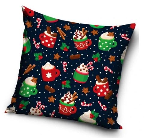 Obrázek produktu: Vánoční polštářek Vánoční horká čokoláda
