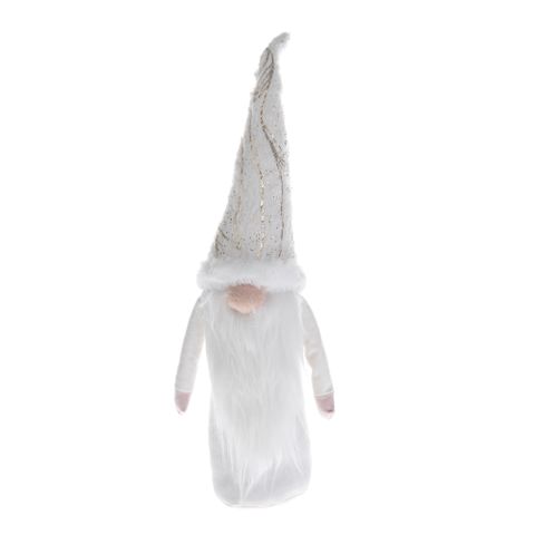 Obrázek produktu: Vánoční skřítek 50 cm - bílý