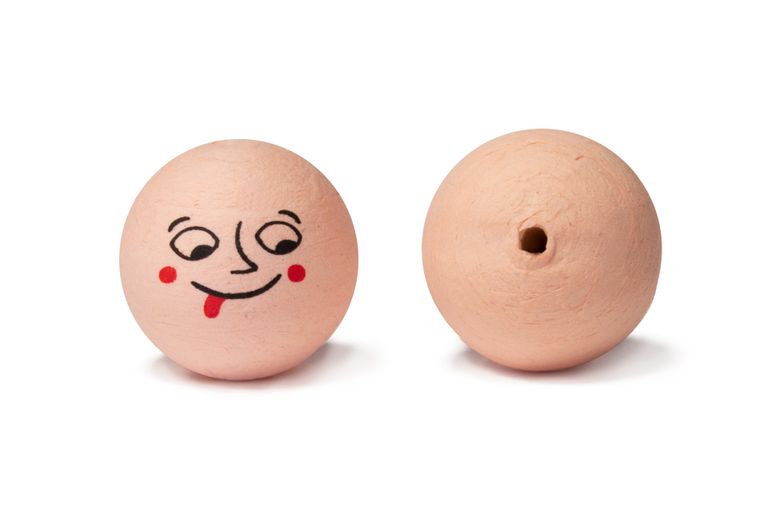 Vatové hlavičky Panáček 8 Ø24mm, 10ks v sáčku