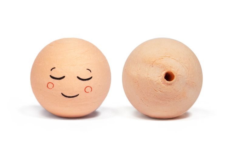 Vatové hlavičky Panenka 3 Ø24mm, 10ks v sáčku