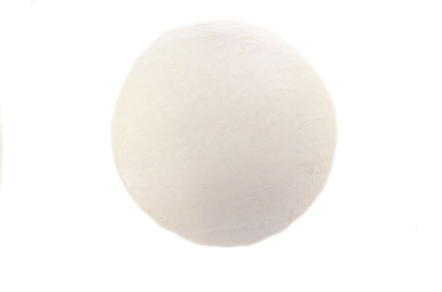 Vatovka koule ø 24mm, 10ks v sáčku, Barva bílá