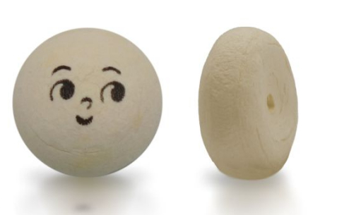 Obrázek produktu: Vatový piškot - 20 mm tělový - 10 ks
