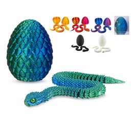 Obrázek produktu: Vejce 8,5 cm s hadem 30 cm, mix barev