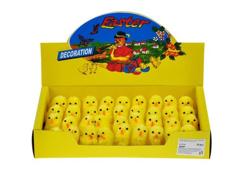 Obrázek produktu: Velikonoční kuřátko 4,5 cm - 1 ks