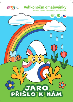 Obrázek produktu: Velikonoční omalovánky - JARO PŘIŠLO K NÁM