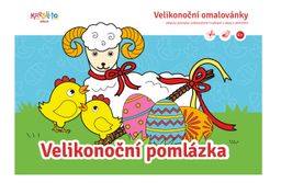 Obrázek produktu: Velikonoční pomlázka - Velikonoční omalovánky