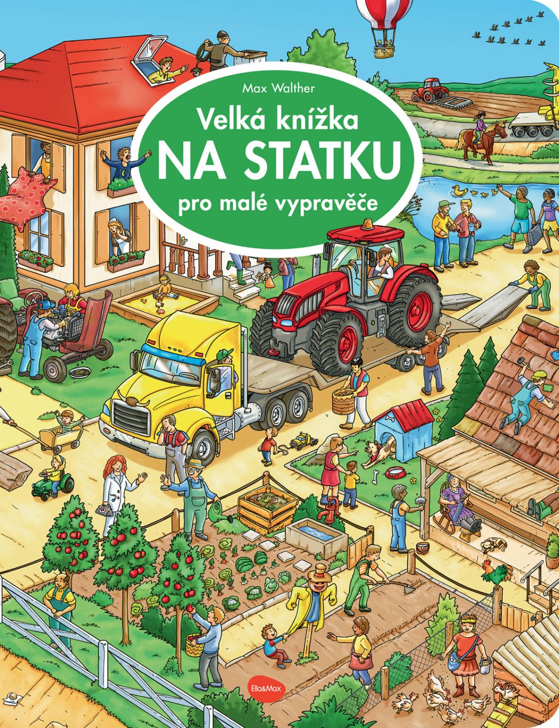 Velká knížka NA STATKU pro malé vypravěče