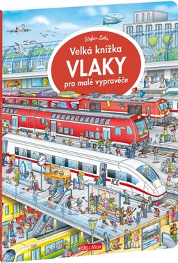 Obrázek produktu: Velká knížka VLAKY pro malé vypravěče