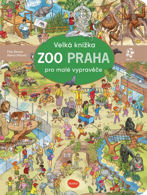 Obrázek produktu: Velká knížka ZOO PRAHA pro malé vypravěče