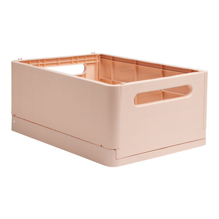 Víceúčelový skládací box Skandi maxi, PP - lososový