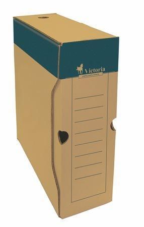 Victoria Archivační box přírodní karton 10 cm