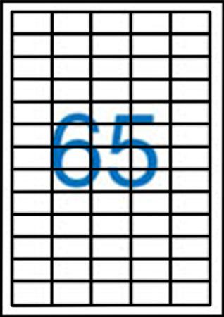 Victoria Samolepicí etikety A4 100 ks - 38 × 21,2 mm