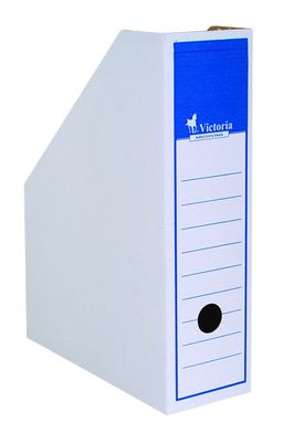 Obrázek produktu: Victoria Stojan na časopisy A4 karton 80 mm - bílý