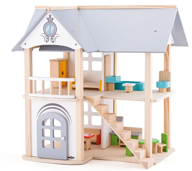 Domeček pro panenky s nábytkem Villa Isabelle
