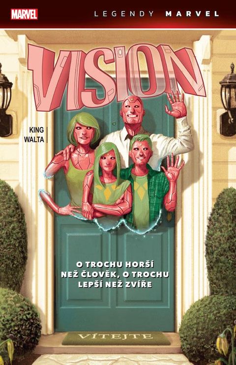 Obrázek produktu: Vision: O trochu horší než člověk, o trochu lepší než zvíře (Legendy Marvel)
