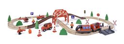 Obrázek produktu: Vláčkodráha s elektrickou mašinkou hasiči, 60 dílů