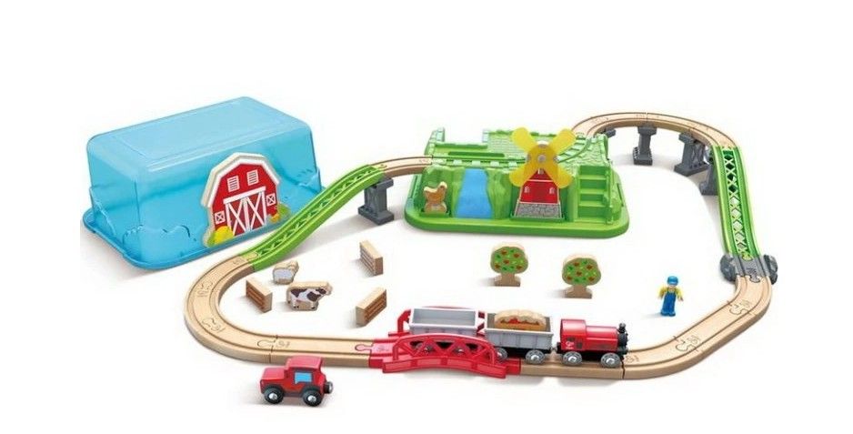 Vláčkodráha - V úložném boxu, Vlak v přírodě, 41 dílů