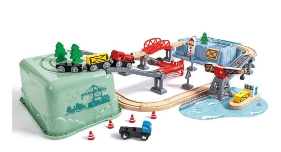 Vláčkodráha - Železniční sada, 51 dílků