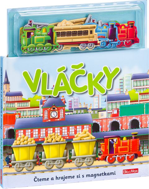 Obrázek produktu: VLÁČKY ─ Knížka s magnetkami