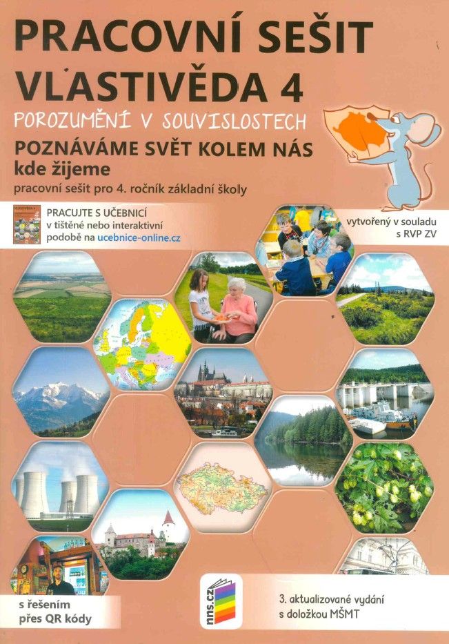 Vlastivěda 4 – Poznáváme svět kolem nás – barevný pracovní sešit (porozumění v souvislostech)