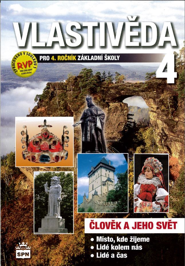 Vlastivěda 4.r. ZŠ - Člověk a jeho svět - učebnice