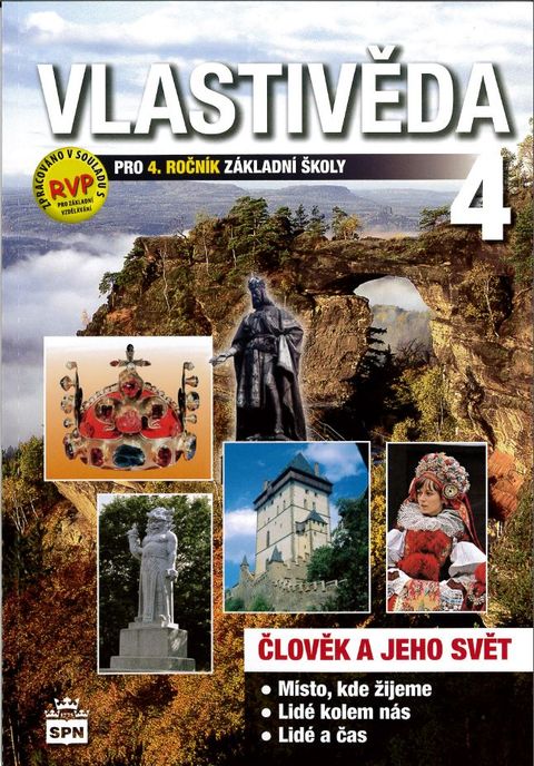 Obrázek produktu: Vlastivěda 4.r. ZŠ - Člověk a jeho svět - učebnice