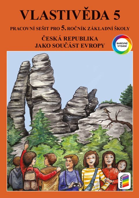 Obrázek produktu: Vlastivěda 5 - Česká republika jako součást Evropy - barevný pracovní sešit
