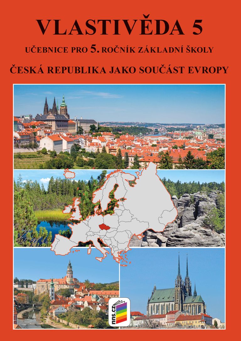 Vlastivěda 5 - Česká republika jako součást Evropy - učebnice pro 5.ročník