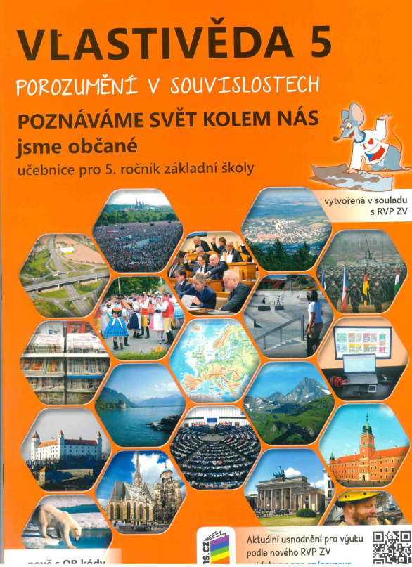 Vlastivěda 5 – Poznáváme svět kolem nás – Jsme občané, učebnice