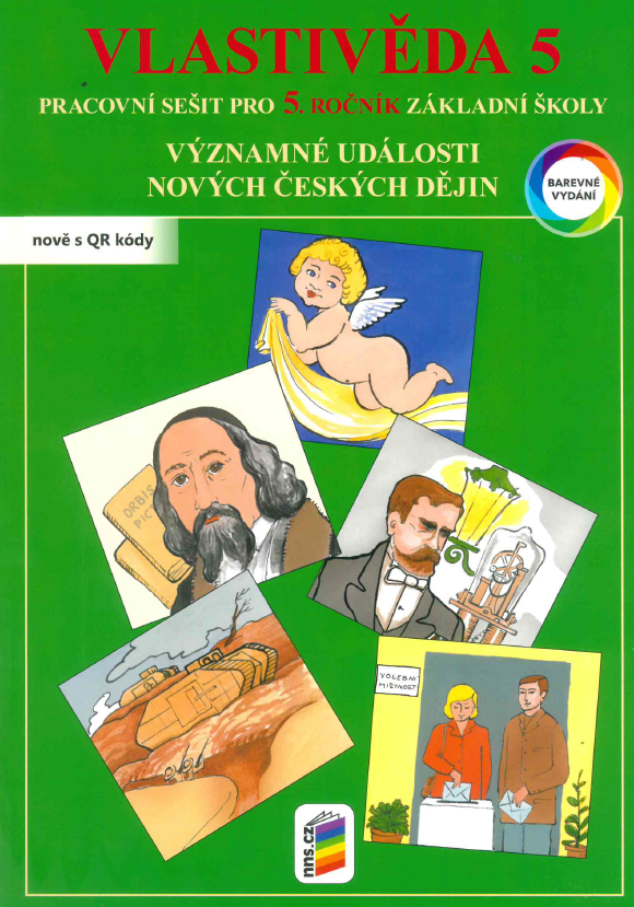 Vlastivěda 5 - Významné události nových českých dějin - pracovní sešit (barevný)