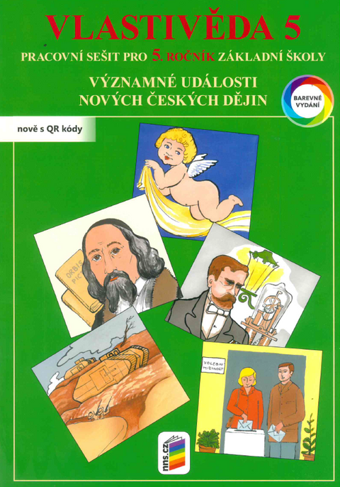 Obrázek produktu: Vlastivěda 5 - Významné události nových českých dějin - pracovní sešit (barevný)