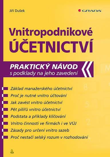 Obrázek produktu: Vnitropodnikové účetnictví - Praktický návod s podklady na jeho zavedení