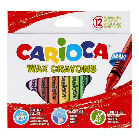 Obrázek produktu: Voskovky Carioca Maxi - 12 ks
