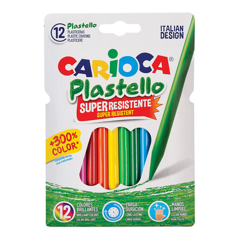 Obrázek produktu: Voskovky Carioca Plastello - 12 ks